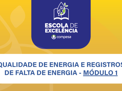 Qualidade de Energia e Registros de Falta de Energia – Módulo I
